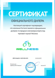 Официальный дилер Wellness в Москве