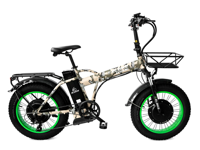 Электрофэтбайк Elbike Taiga 3 Twix (Camouflage)