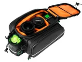 Велосипедная сумка на багажник RockBros 240D PU (35L) Carbon - Фото 5