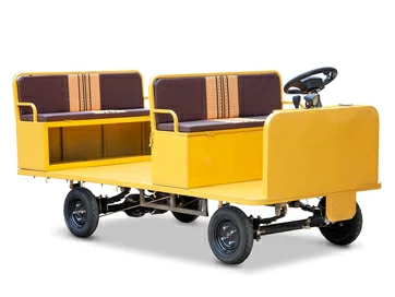 Платформенная электрическая тележка RuTrike ПОСТ ПАССАЖИР