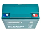 Свинцово-кислотный тяговый гелевый аккумулятор Gelbert 6-DZF-20 (12V22.5A/H C5) - Фото 2