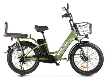 Электровелосипед Gelbert ALFA 3 PRO (зеленый)