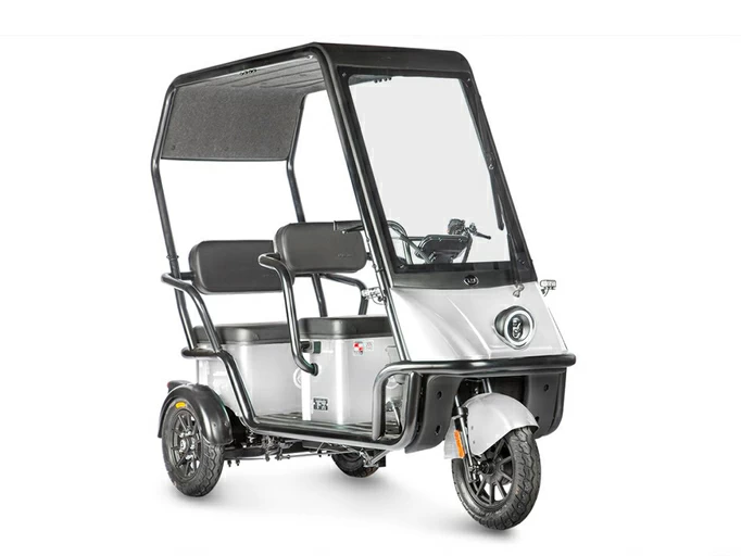 Электротрицикл Wanshida NIPLA 500 60V 1000Вт (белый)