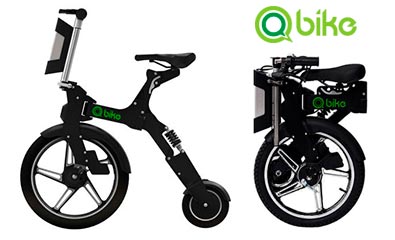 Суперкомпактный электровелосипед Qbike Mini Q